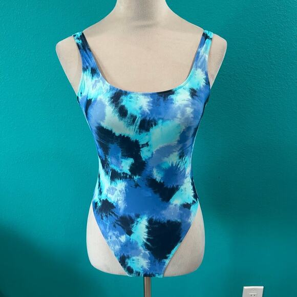 NWT Aerie Babewatch One Piece Swimsuit Size XS Big Sur Padded Beach Swim Surf - Picture 4 of 7